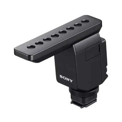 索尼（SONY）ECM-B1M 錄音外圍設備 槍型麥克風 Vlog拍攝 數碼相機外接視頻錄音（索尼微單適用7RM3/7RM4/7M3等）