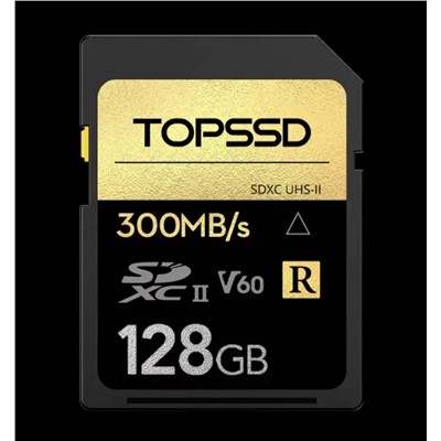 天碩（TOPSSD）128GSD   300M/S  U盤/存儲卡   UHS-I/ SDXC UHS-II/金鉆 UHS-II雙芯高速SD存儲卡內存卡 SD金鉆-128G卡300/s高速卡 官方標配